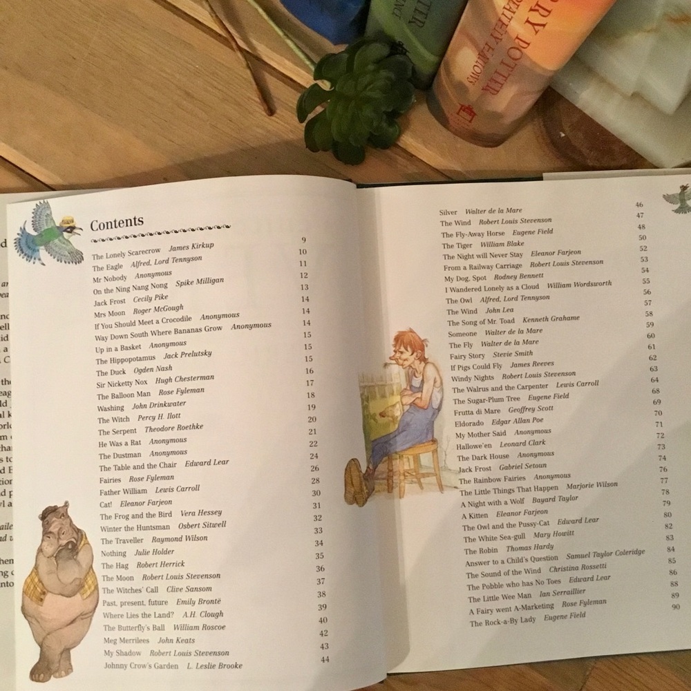 Vintage 90s Hardcover A Children’s Book of Verse Beautifully Illustrated Book - Picture 3 of 8